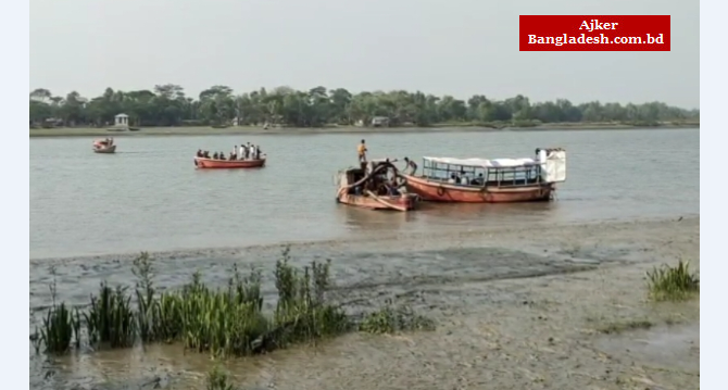 কলাপাড়ায় বালুবাহী বলগেট থেকে নদীতে পড়ে শ্রমিক নিখোঁজ