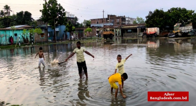 দাবদাহের পর ঈশ্বরদীতে মৌসুমের প্রথমেই ৫১ মি:মি: বৃষ্টি