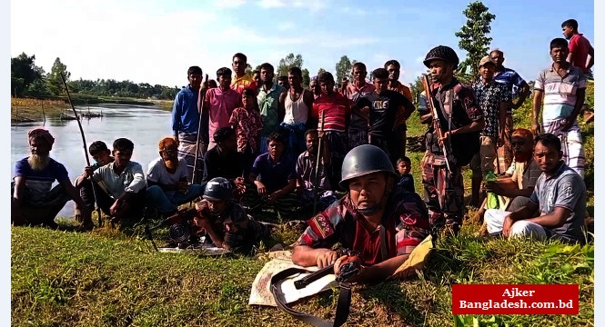 সীমান্তে বিএসএফকে রুখে দিল বিজিবি-এলাকাবাসী