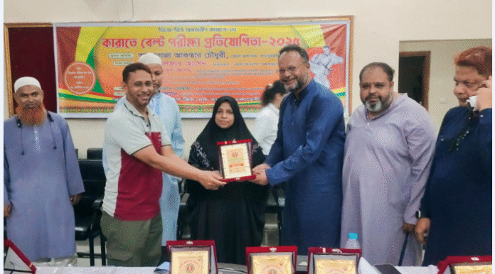 জয়পুরহাটে সিতো-রিউ কারাতে দো বেল্ট পরীক্ষা প্রতিযোগিতা-২০২৫ অনুষ্ঠিত