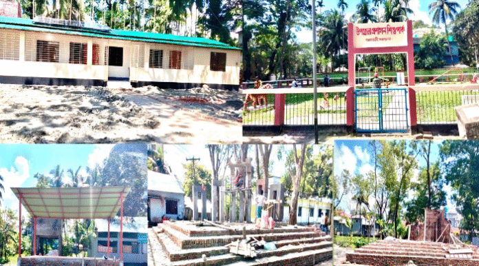 স্বাধীনতার ৫৪ বছরেও নির্মিত না হলেও তিন মাসে তা করলেন ইউএনও রোকনউজ্জামান