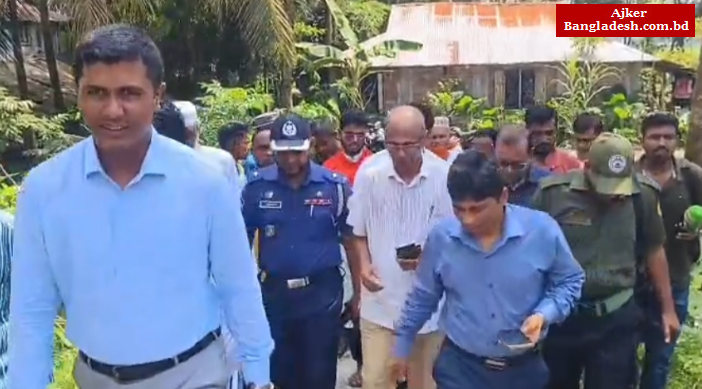 কলাপাড়ায় আলোচিত কন্টেন্ট ক্রিয়েটর জুলাই যোদ্ধা কাফির বাড়িতে জেলা প্রশাসন