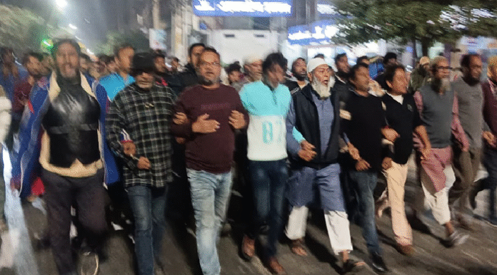 শেখ হাসিনার ফাঁসির দাবিতে রাজশাহীতে বিএনপির বিক্ষোভ মিছিল