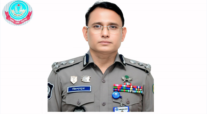 রাজশাহী মেট্রোপলিটন পুলিশের কমিশনার হিসেবে দায়িত্ব গ্রহণ করেছেন ড. মো: জিল্‌লুর রহমান