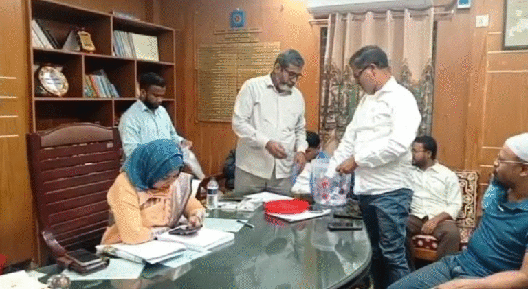 গৌরীপুরে আমন ধান সংগ্রহে কৃষক নির্বাচন লটারি অনুষ্ঠিত