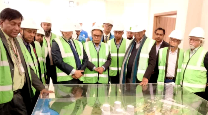 রূপপুর পারমাণবিক প্রকল্পের চূড়ান্ত প্রস্তুতি ও অগ্রগতি পরিদর্শনে বিজ্ঞান ও প্রযুক্তি উপদেষ্টা