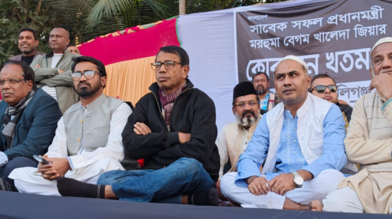 ঝিনাইদহে খালেদা জিয়ার আদর্শ বাস্তবায়নে ঐক্যের আহ্বান রাশেদ খাঁনের