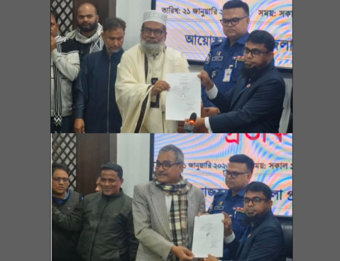 চাঁপাইনবাবগঞ্জের সংসদীয় তিনটি আসনে বৈধ ১৬ জন প্রার্থীর মাঝে আজ প্রতীক বরাদ্দ