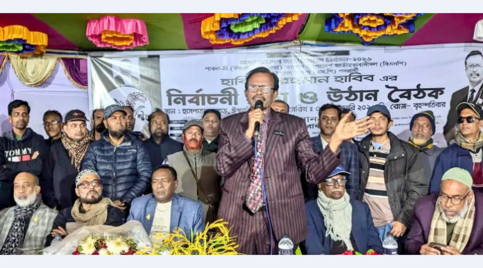 স্বাধীনতায় যারা বিশ্বাস করেনি, তারাই ধর্মের নামে রাজনৈতিক বিভাজন করতে চায়ঃ হাবিবুর রহমান হাবিব