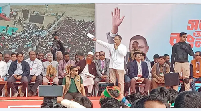 ষড়যন্ত্রের দাঁতভাঙা জবাব দেওয়া হবে, নীলফামারীতে তারেক রহমান: ফ্যামিলি কার্ড ও কৃষি ঋণ মওকুফের ঘোষণা