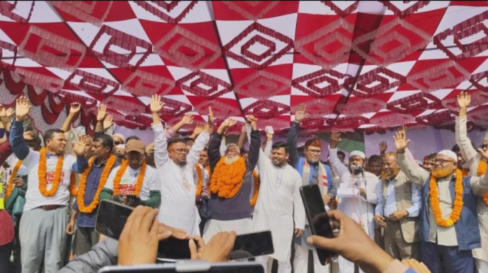 রামগঞ্জে বড় ভাঙন: বিএনপিসহ বিভিন্ন দলের ৩৫০ নেতাকর্মীর জামায়াতে যোগদান