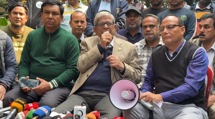 নির্বাচনের পরিবেশ অনুকূলে, ভালো ভোটের প্রত্যাশা মির্জা ফখরুলের