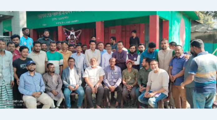 মাদক, সন্ত্রাস ও ছিনতাই প্রতিরোধে গৌরীপুরে উঠান বৈঠক অনুষ্ঠিত