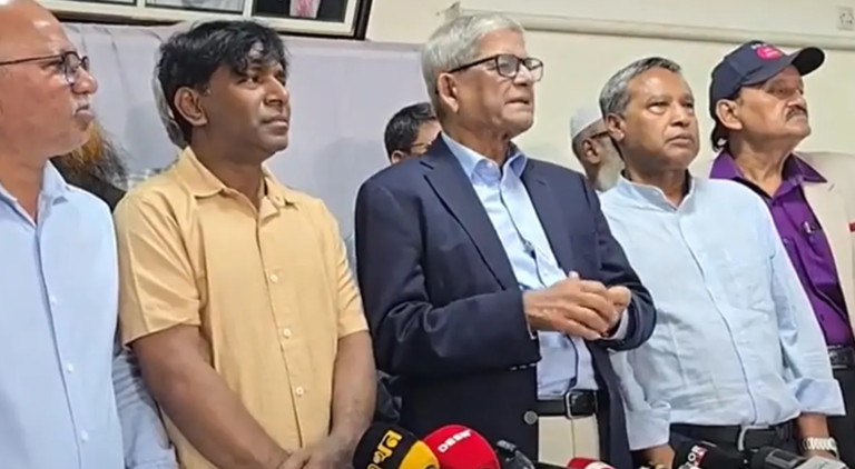 ‘নিষিদ্ধ আওয়ামী লীগের কার্যালয় খোলার সুযোগ নেই, ব্যবস্থা নেওয়া হবে আইনি পথে’: মির্জা ফখরুল