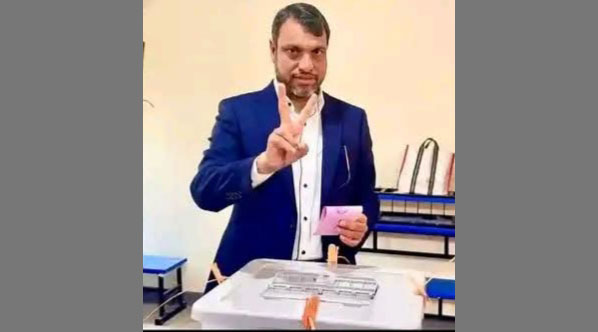 কুড়িগ্রাম-৩ আসনে বিজয়ী ব্যারিস্টার মাহবুবুল আলম সালেহী