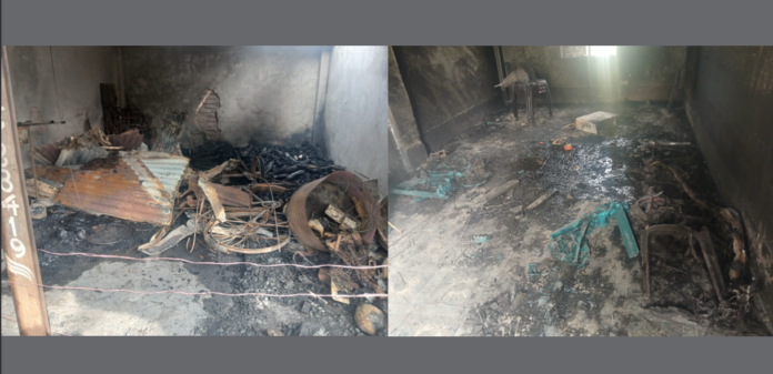 নোয়াখালীতে বিএনপির নির্বাচনী অফিসে অগ্নিসংযোগ, পুড়েছে দুই দোকান