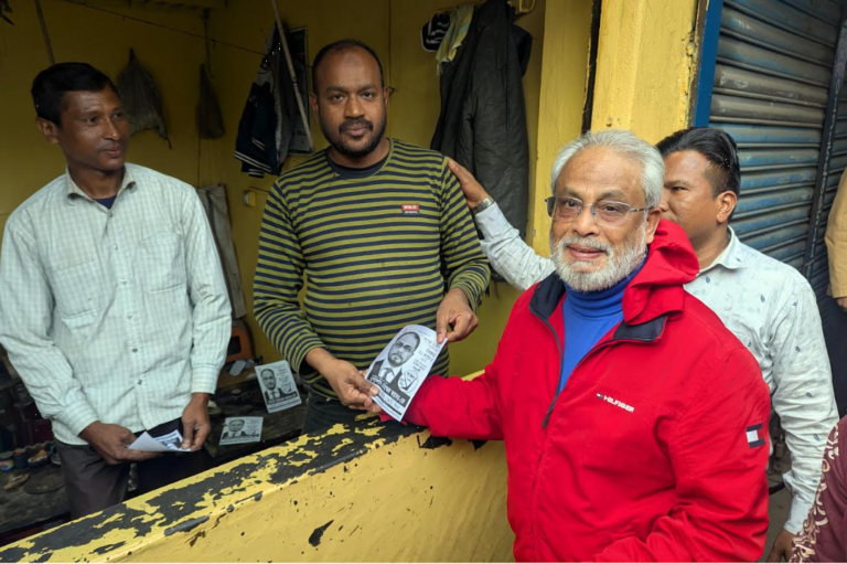 হিংসাত্মক বক্তব্য ও কার্যকলাপে নির্বাচনের সুষ্ঠু পরিবেশ বিঘ্নিত হচ্ছে: রংপুরে জিএম কাদের