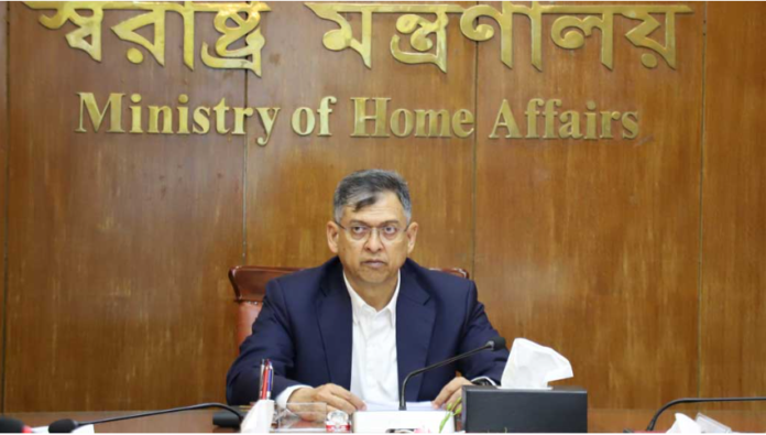স্বরাষ্ট্রমন্ত্রী সালাউদ্দিন আহমেদ