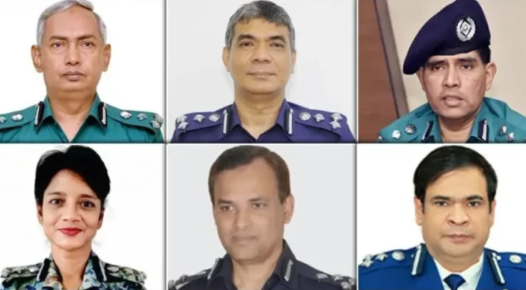 পুলিশ প্রশাসনে বড় রদবদল: ডিআইজি ও অতিরিক্ত ডিআইজি পদমর্যাদার ১৩ কর্মকর্তাকে বাধ্যতামূলক অবসর