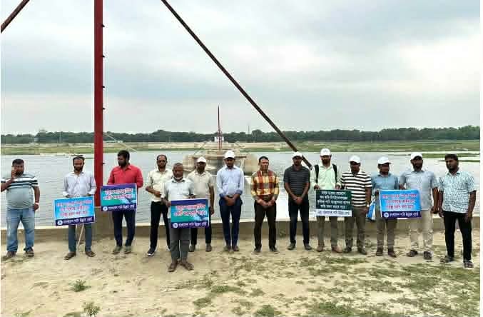 চাঁপাইনবাবগঞ্জে দেশের সর্ববৃহৎ রাবার ড্যাম প্রকল্পে নিরাপত্তা জোরদার