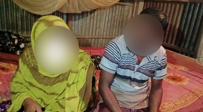 রংপুরে প্রেমিকের বাড়িতে ‘বিধবার’ অনশন: বিয়ের দাবিতে অনড় যুবদল নেতা রফিক