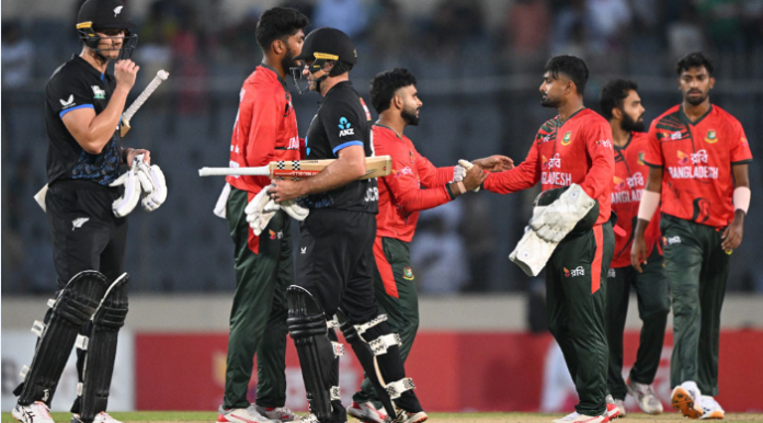 সিরিজ জয়ের সুযোগ হাতছাড়া: জ্যাকবস ঝড়ে নিউজিল্যান্ডের কাছে ধরাশায়ী বাংলাদেশ