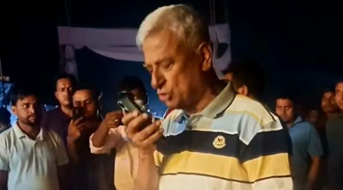 অনুনমোদিত বৈশাখী মেলা ভেঙে দিলেন এমপি