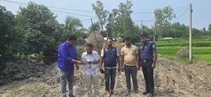 ভাঙ্গুড়ায় অবৈধ মাটি কাটার অভিযোগে যুবককে পঞ্চাশ হাজার টাকা অর্থদন্ড