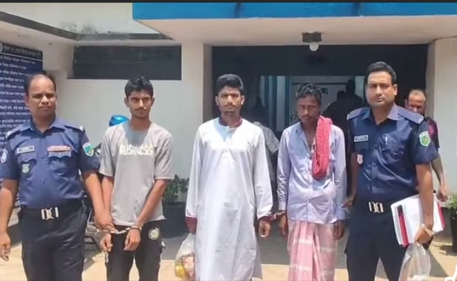শাহজাদপুরে ৪র্থ শ্রেণীর ছাত্রীকে ধর্ষণ মামলার আসামি গ্রেফতার: জেল হাজতে প্রেরণ