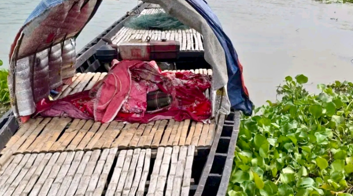 পদ্মায় গুলিবিদ্ধ যুবকের মরদেহ উদ্ধার, আহত ১