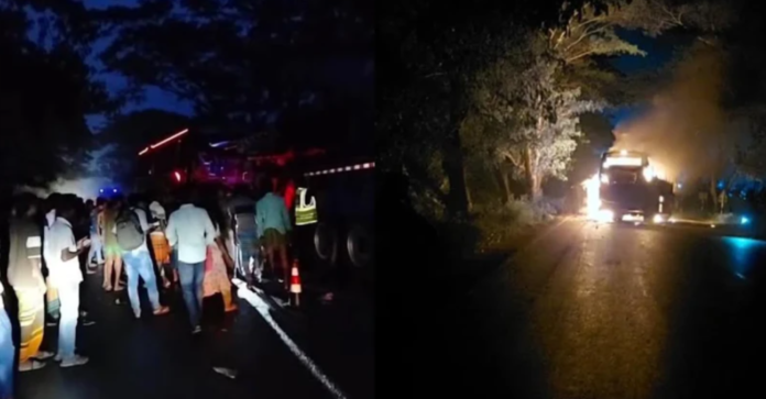 ভাঙ্গায় উল্টে যাওয়া পিকআপের মানুষকে বাঁচাতে গিয়ে বাস চাপায় ৫ উদ্ধারকারী নিহত