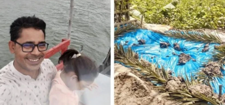 পিতার ভালোবাসার কাছে হারাল হাওরের স্রোত: নিজের প্রাণ দিয়ে মেয়েকে বাঁচালেন মিলন