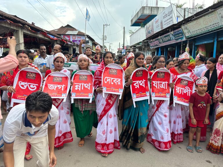 আমতলীতে মহাসমারোহে জগন্নাথ দেবের রথযাত্রা উদযাপিত