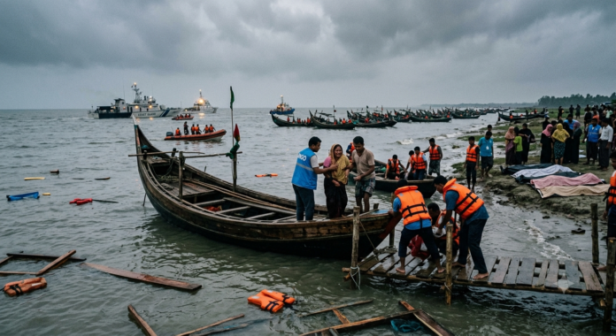 বঙ্গোপসাগরের মিয়ানমার উপকূলে ২ নৌকাডুবি : ৫৩০ রোহিঙ্গা নিহত