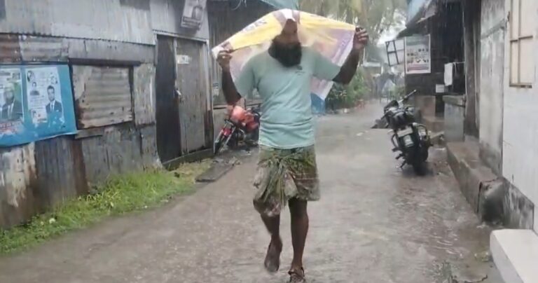 উত্তর বঙ্গোপসাগরে বায়ু চাপের তারতম্যে আধিক্য, উপকূলে বৃষ্টিপাত অব্যাহত