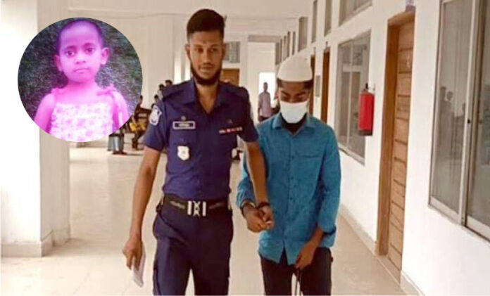 চাচাতো বোনকে ধর্ষণ ও হত্যার দায়ে জেঠাতো ভাইয়ের মৃত্যুদন্ড