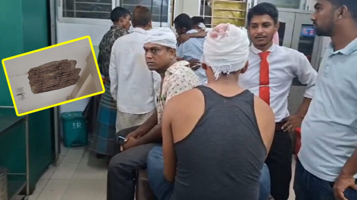 বাগেরহাট জজ আদালতে ছাদের পলেস্তারা খসে ৫ বিচারপ্রার্থী আহত