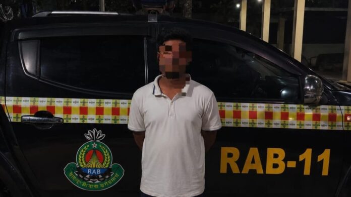 শেরপুরের ধর্ষণ মামলার প্রধান আসামি আতিকুর লক্ষ্মীপুরে র্যাবের হাতে গ্রেপ্তার