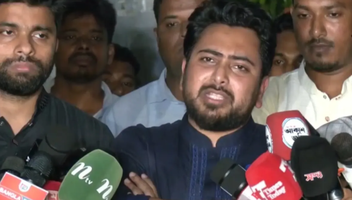 গ্যাসের দাম বাড়ালে ‘পেট্রোবাংলা’ ঘেরাওয়ের হুঙ্কার চিফ হুইপ নাহিদ ইসলামের