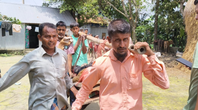 গরুতে শসা খাওয়া নিয়ে রক্তক্ষয়ী সংঘর্ষ: বাপের প্রাণ গেল, ছেলেসহ আহত ২০!