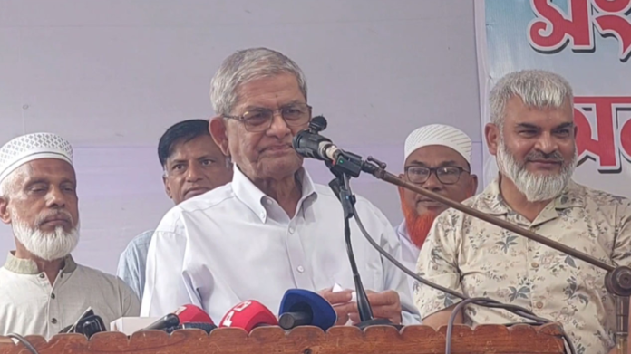 দাম্ভিকতা আল্লাহ পছন্দ করেন না, বিনয়ী হয়ে মানুষের মন জয় করতে হবে: মির্জা ফখরুল
