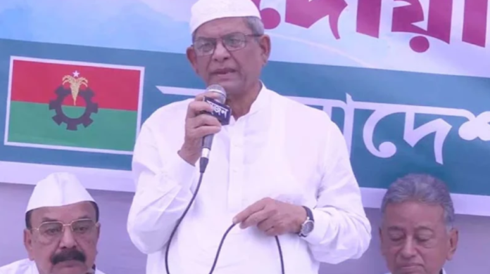 ‘বাংলাদেশের ভাগ্যের সঙ্গে জড়িয়ে গিয়েছিলেন খালেদা জিয়া’: মির্জা ফখরুল