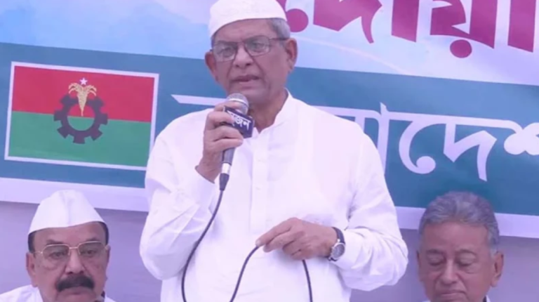 ‘বাংলাদেশের ভাগ্যের সঙ্গে জড়িয়ে গিয়েছিলেন খালেদা জিয়া’: মির্জা ফখরুল