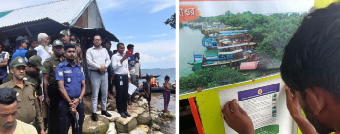 প্রকৃতি রক্ষায় মাঠে প্রশাসন,পরিবেশ অধিদপ্তরের উদ্যোগে বদলাচ্ছে টাঙ্গুয়ারের পর্যটনচিত্র