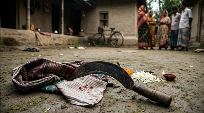 রাজশাহীতে ভাতিজার হাসুয়ার কোপে চাচা নিহত