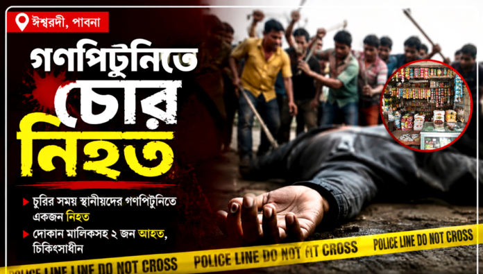 ঈশ্বরদীতে চুরির চেষ্টা: গণপিটুনিতে নিহত ১, দোকান মালিকসহ আহত ৩