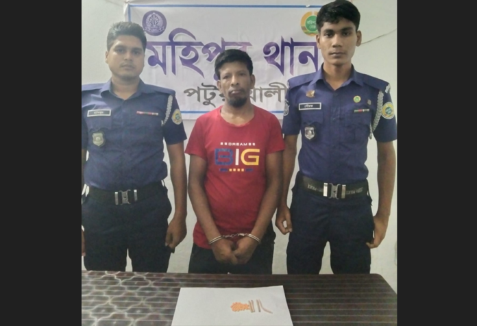 মহিপুরে ৯৩ পিস ইয়াবাসহ এক মাদক কারবারি গ্রেফতার
