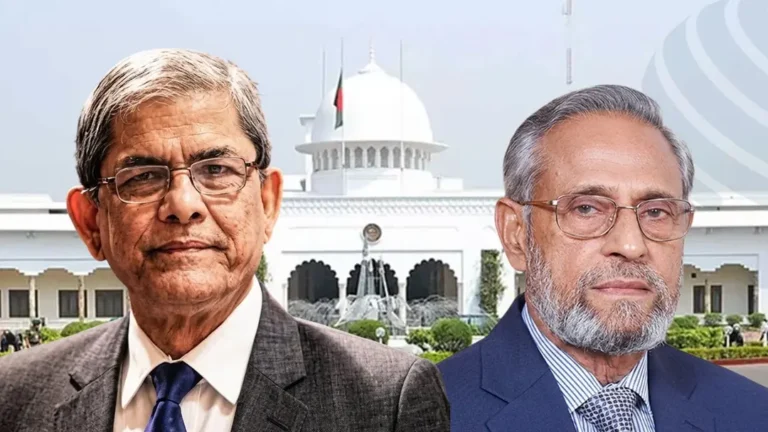 ভোট দেবেন মির্জা ফখরুল, সংসদ কক্ষে যেতে পারবেন না অলি