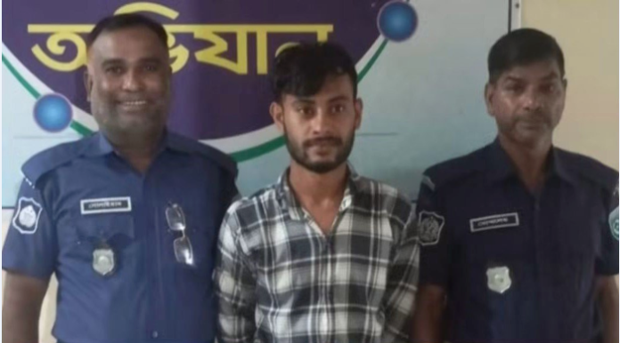মাদকাসক্ত ছেলের অত্যাচার সইতে না পেরে সন্তানকে পুলিশের হাতে তুলে দিলেন পিতা