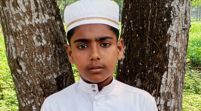 ঘরে ঘুমিয়ে থাকা মাদ্রাসা ছাত্রের মরদেহ মিলল ধান খেতের পাশে